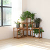 Wooden Plant Stand Rack Flower Ladder Pot Display Shelf Garden Blossom Mountain
