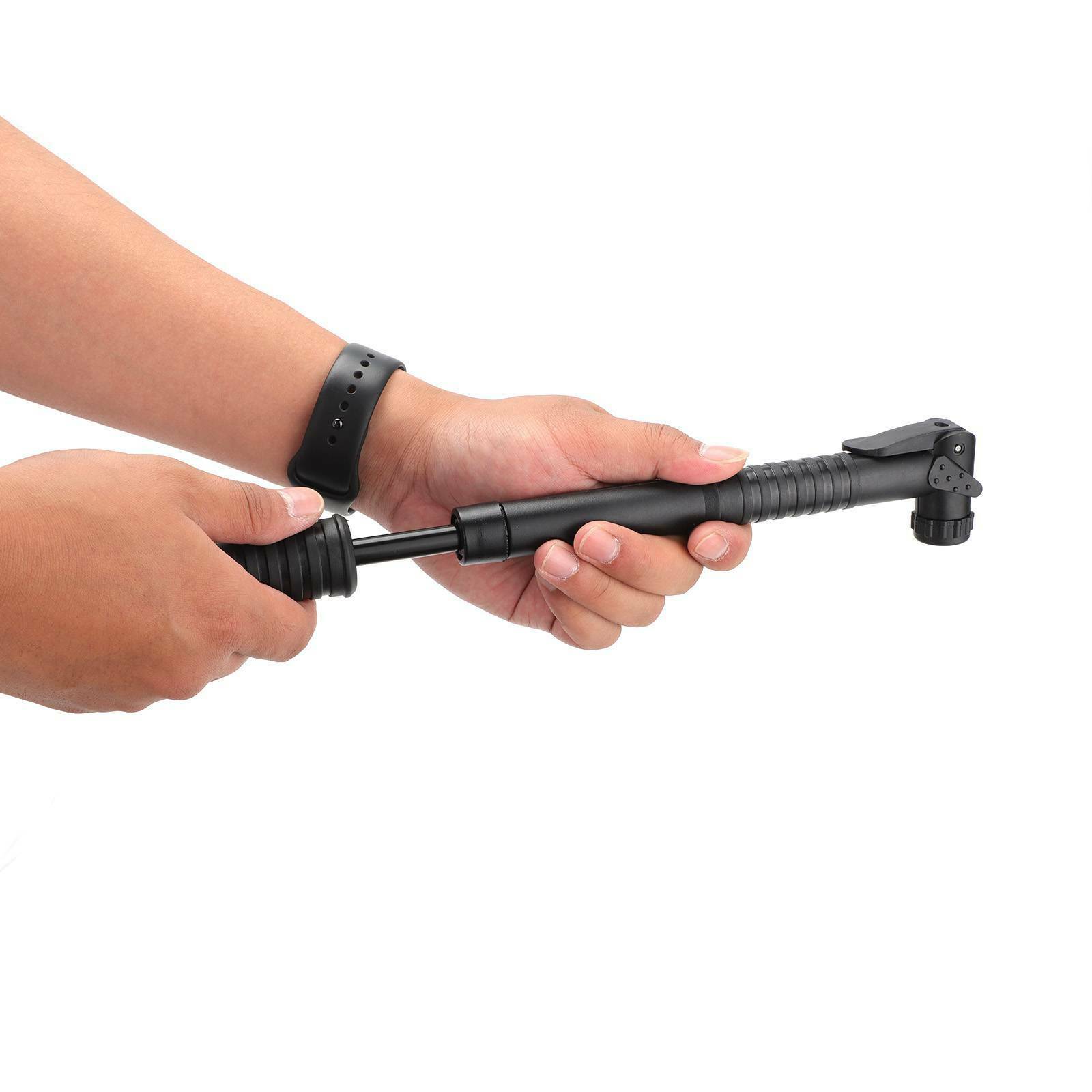Bicycle Pump Mini Portable Lightweight Air Tyre Ball Inflator Cycling Bike UK