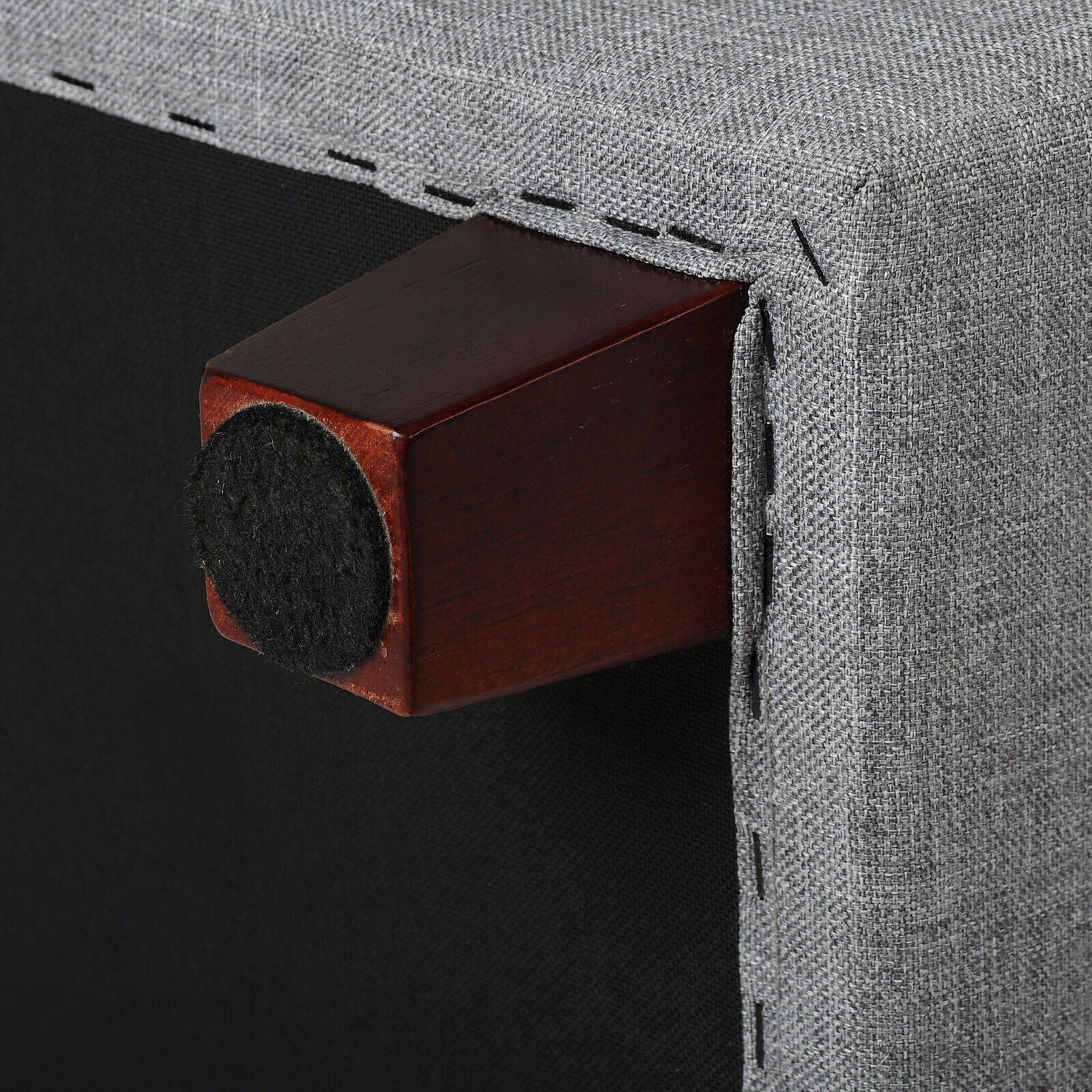 Ottoman Stool Toy Storage Box Cube Bench Pouffe Seat Stool Home Chair Footstool