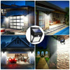 Solar Power Motion Sensor Garden Outdoor Floodlight LED PIR Security Light Save