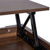 100cm Modern Lift Up Top Coffee Table Desk Hidden Storage Bottom Shelf Living