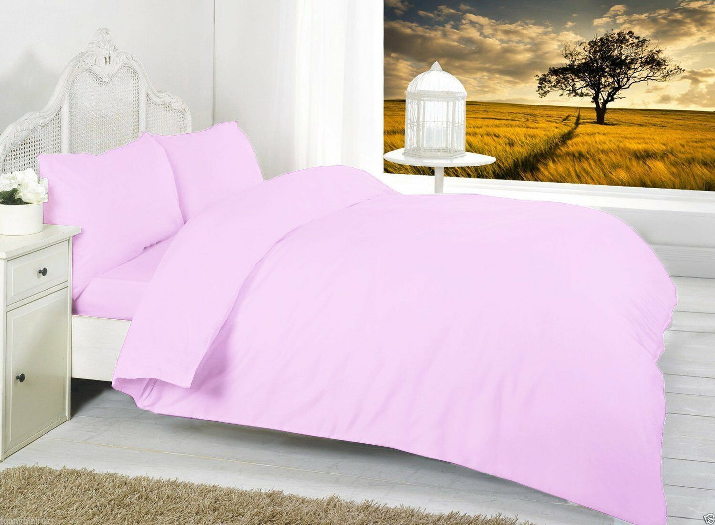 Luxury Duvet Quilt Cover Sets Cotton Blend King Double Single Super 40% off RRP