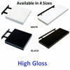 High Gloss Wall Floating Shelf/Shelves White/Black/Grey Display Storage Unit