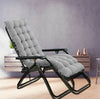 2PCs Zero Gravity Chair With Cushions Outdoor Folding Recliner with Padded Seat