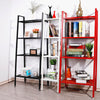 5 Tier Industrial Metal Display Book Storage Shelving Unit Bookcase Bookshelf UK