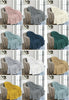 Luxury Waffle Honeycomb Throw Popcorn Blanket Warm Soft Travel Bedspread