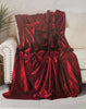 Throw over bedspread Shiny Crushed Velvet Sofa or bed Cushion Cover 8 colours