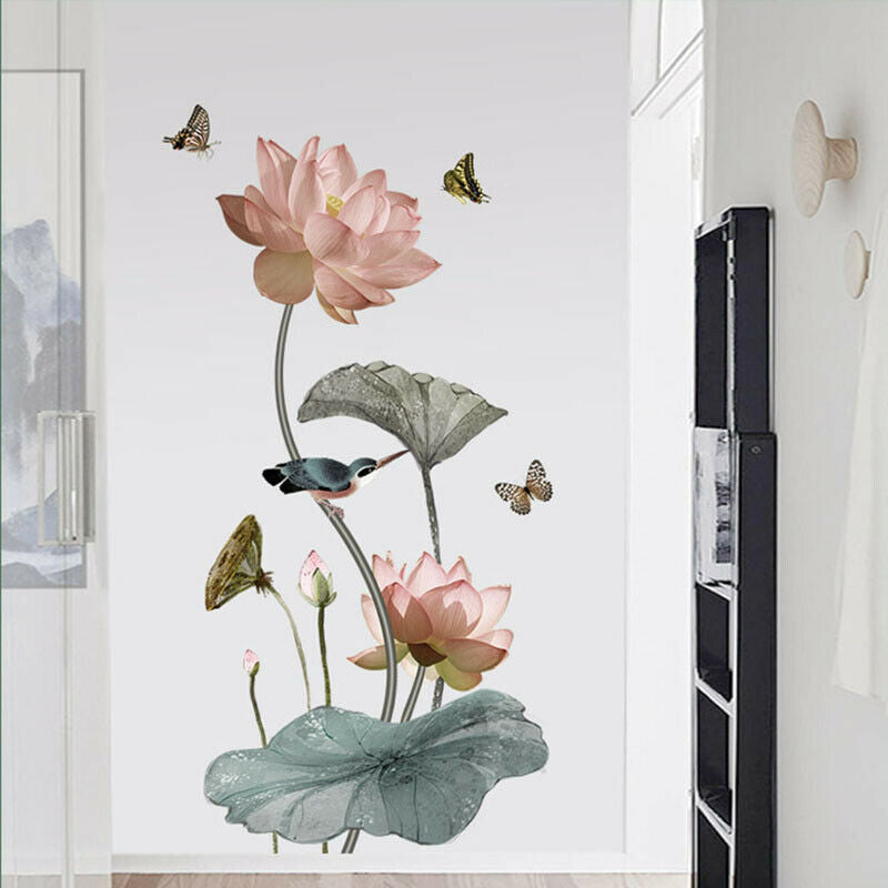 Flower Wall Stickers Art Decals Home All Room Kids Nursery Room Decor DIY