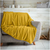 LUXURY TEDDY FLEECE POPCORN THROW OVER FOR SOFA BED BLANKET TRAVEL WARM & COSY