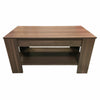 Coffee Table Lift Up Top with Storage Dark Walnut / Brown Redstone