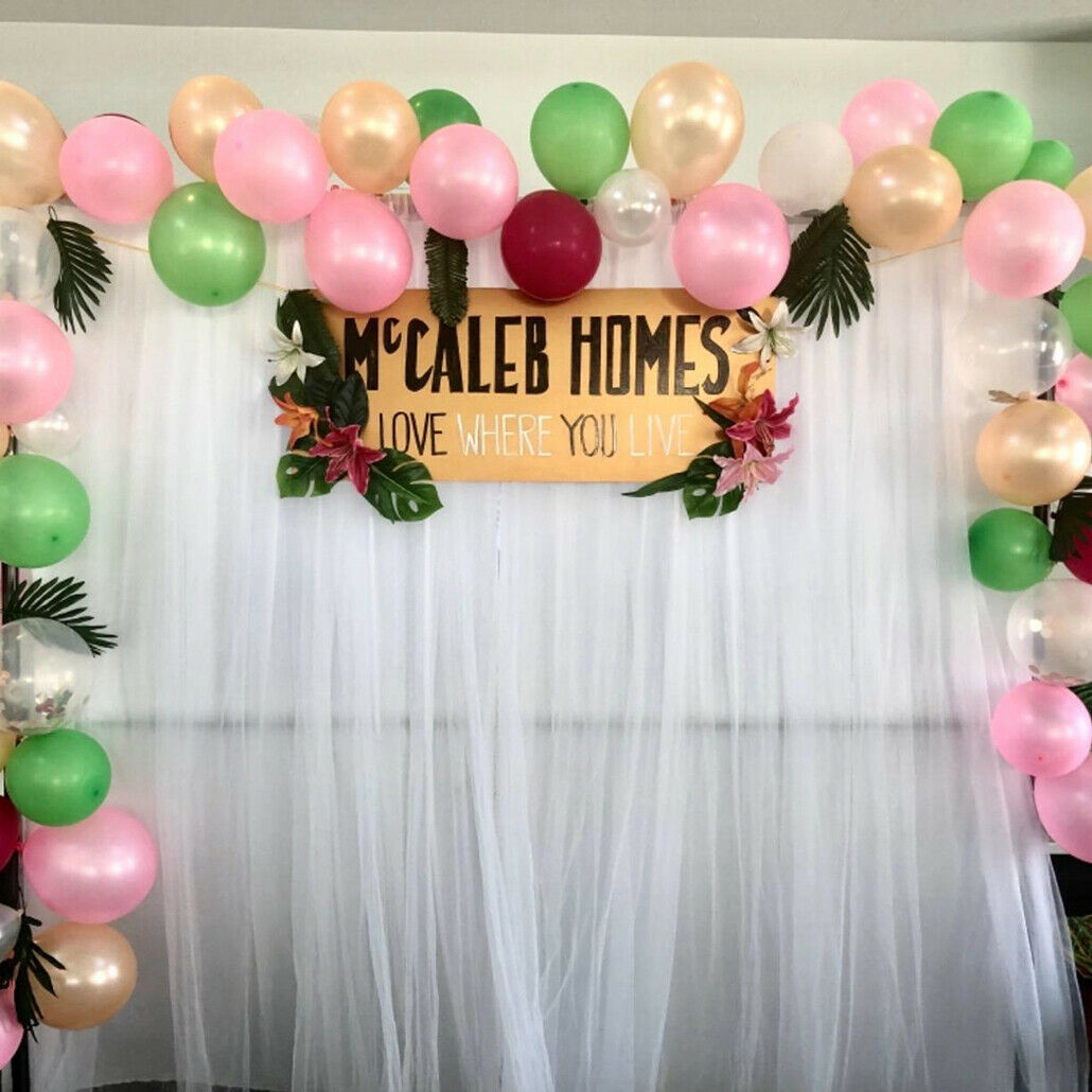 3 Layers Stage Wedding Party Backdrop Photography Birthday Background Curtains