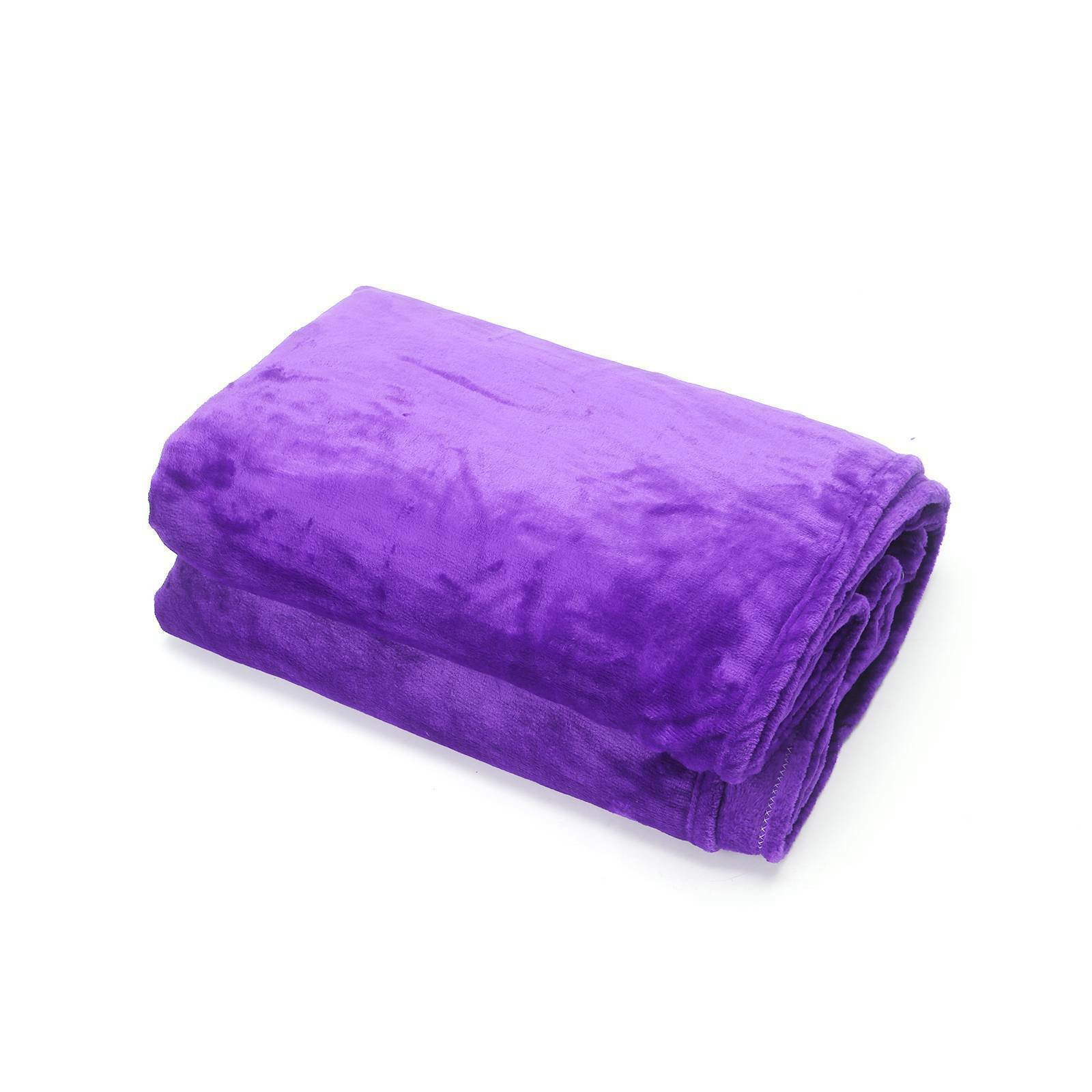 1.5*2M Polyester Throw Blanket Large Sofa Bed Thick Warm Faux Double Size