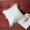 45x45cm Home Decoration Soft Fur Fluffy Sofa Pillow Case Plush Cushion Cover