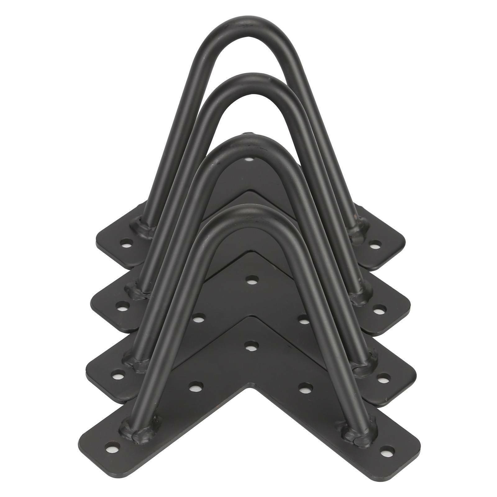 4 x Hairpin Legs / Hair Pin Legs Set for Furniture Bench Desk Table 10CM X 10MM