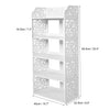 3/4/5 Tier White Shoe Rack Stand Storage Organiser Unit Shelf For Home Room