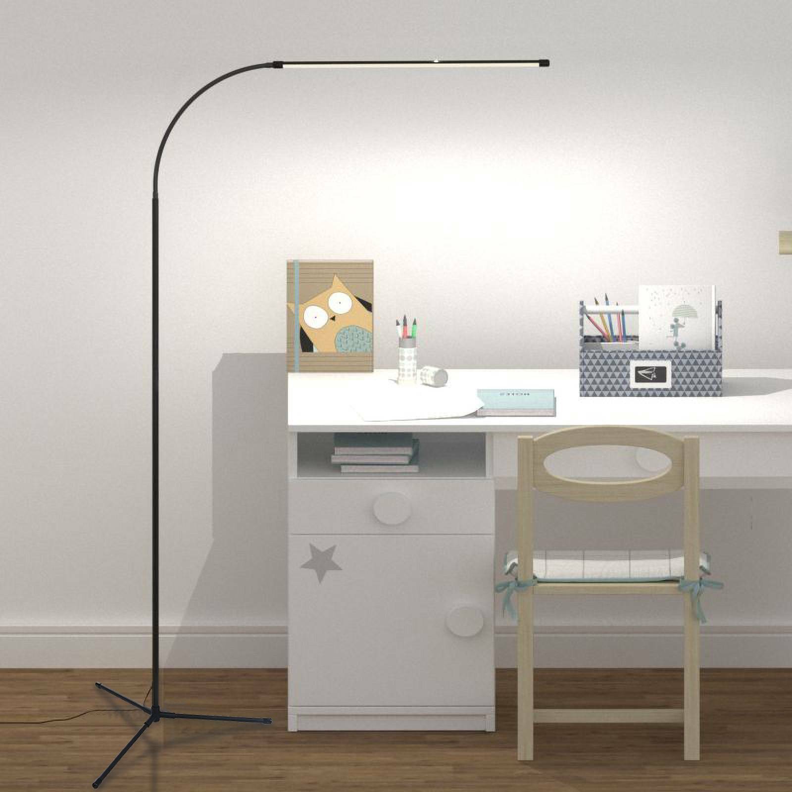 3 Usages Floor Standing Light LED Reading Lamp Adjustable Table Desk Lighting UK