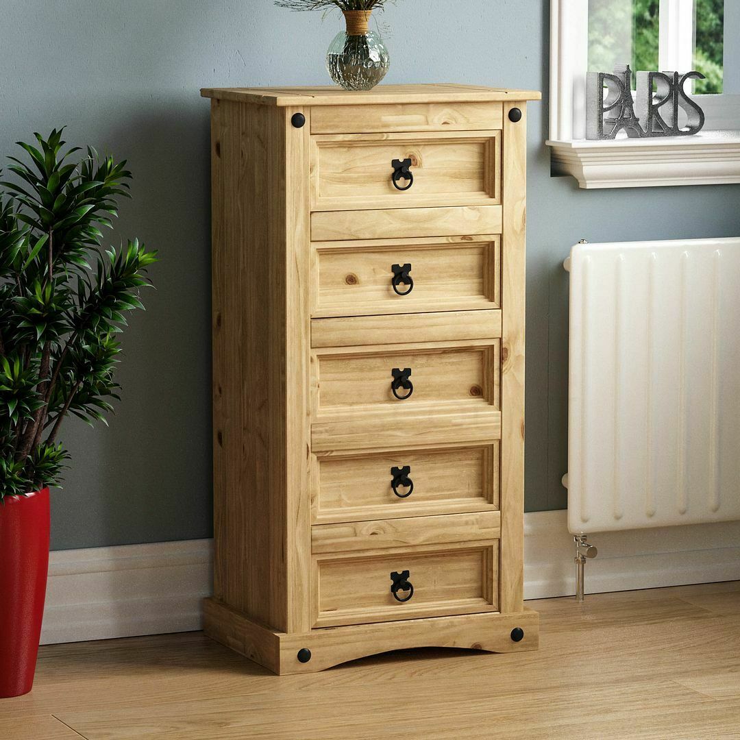 Corona Solid Pine Mexican Living Bedroom Dining Room Waxed Furniture Drawers