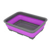 Foldable Collapsible Washing Up Bowl Dish Camping Travel Caravan Boat Kitchen