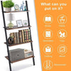 Industrial Ladder Bookshelf Display Shelving Storage Shelf Plant Flower Stand