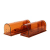 2PCS Mouse Trap Humane Live Catcher Rat Vermin Rodent Cage Pest No Kill Reusable