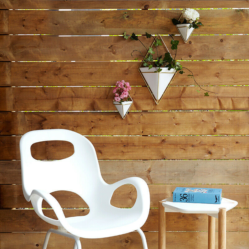 Wall Hanging Flower Plant Pots Geometric Art Decorative Basket Vase Planter Box