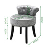 Velvet Dressing Table Chair Vanity Stool Piano Stools Dining Chairs Bedroom Room