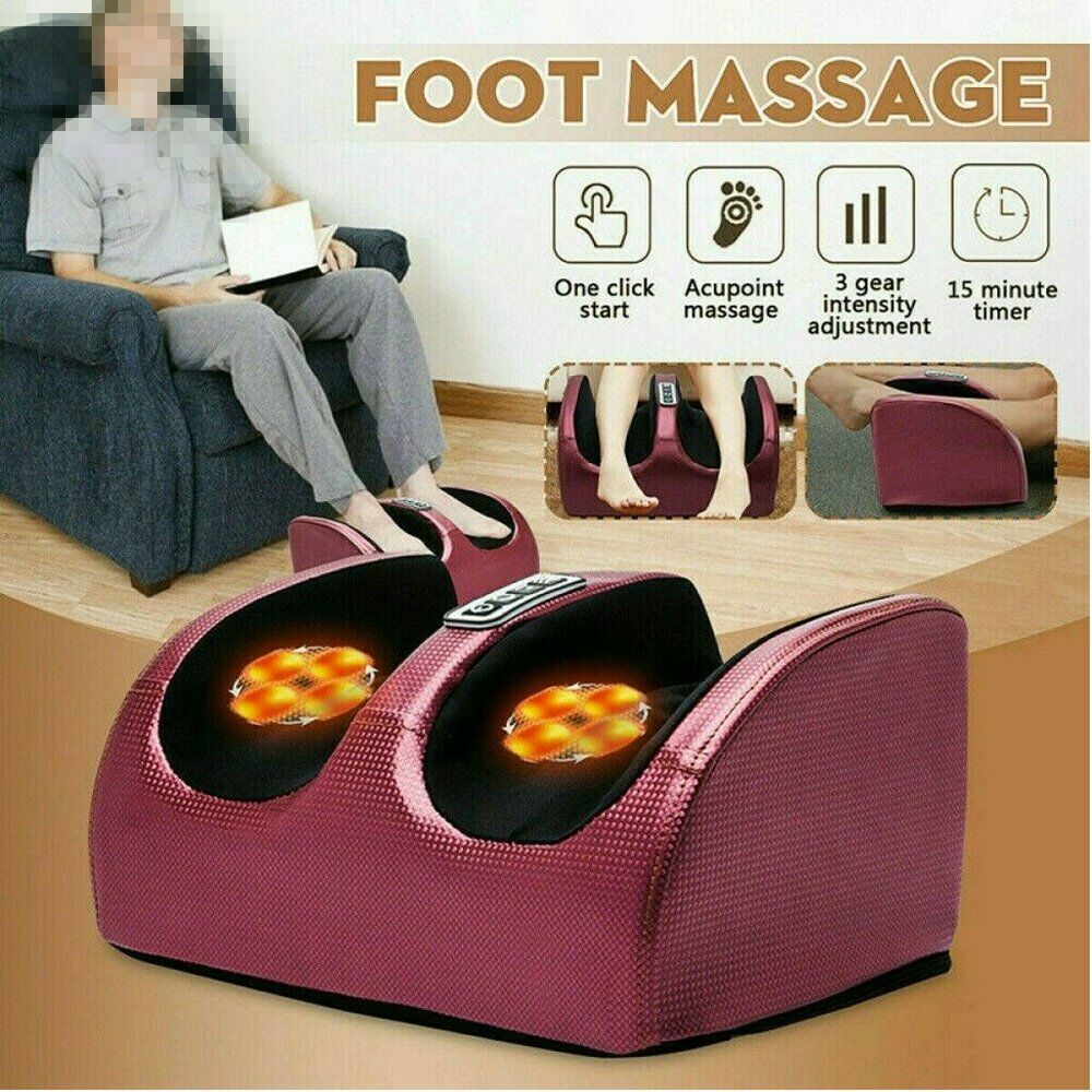 Foot Leg Kneading Massager Machine Electric Blood Booster Circulation Relief UK