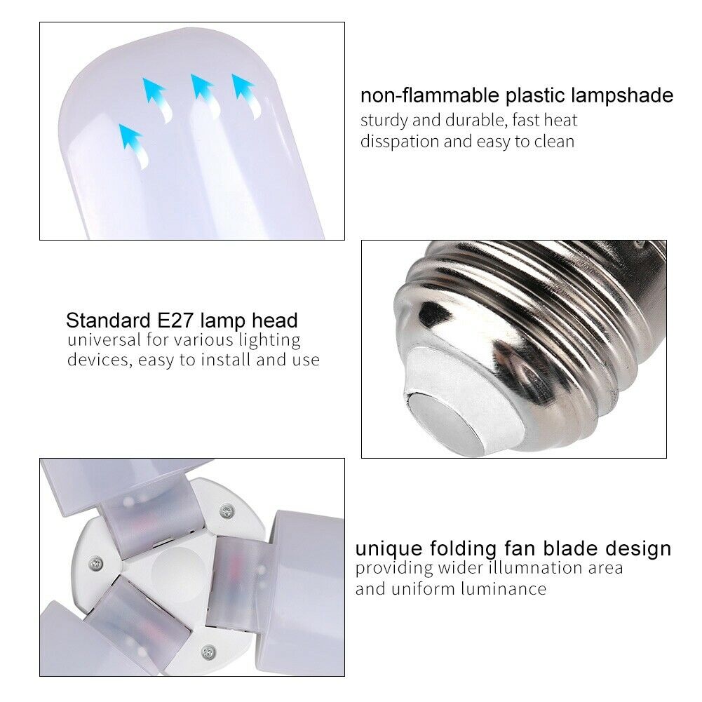 Modern LED 3 Blade Light Ceiling Lights Home Living Bedroom Pendant Lamps