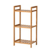 3/4/5Tier Wooden Organizer Bookcase Bookshelf Shelving Storage Rack Corner Shelf