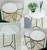 Marble Side Tables Unit