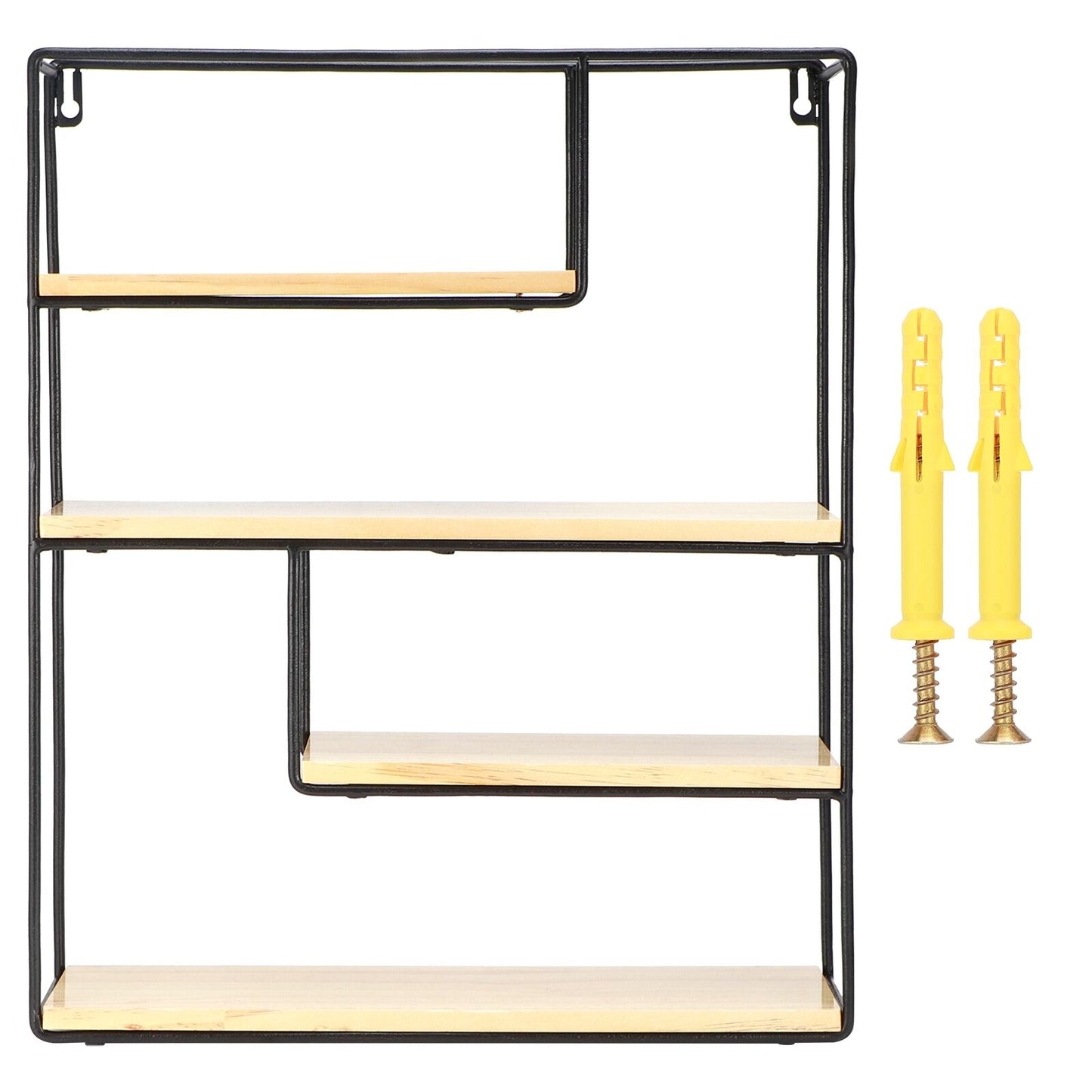 Industrial Shelf Wall Mounted Shelving Storage Bookshelf Plant Display Rack Unit