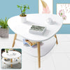 2 Tier Coffee Sofa Side End Table Modern Tea Desk Storage Shelf for Living Room