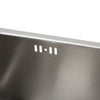 Round Kitchen Sink Stainless Steel 430mm Single Bowl With Waste Plumbing Kit