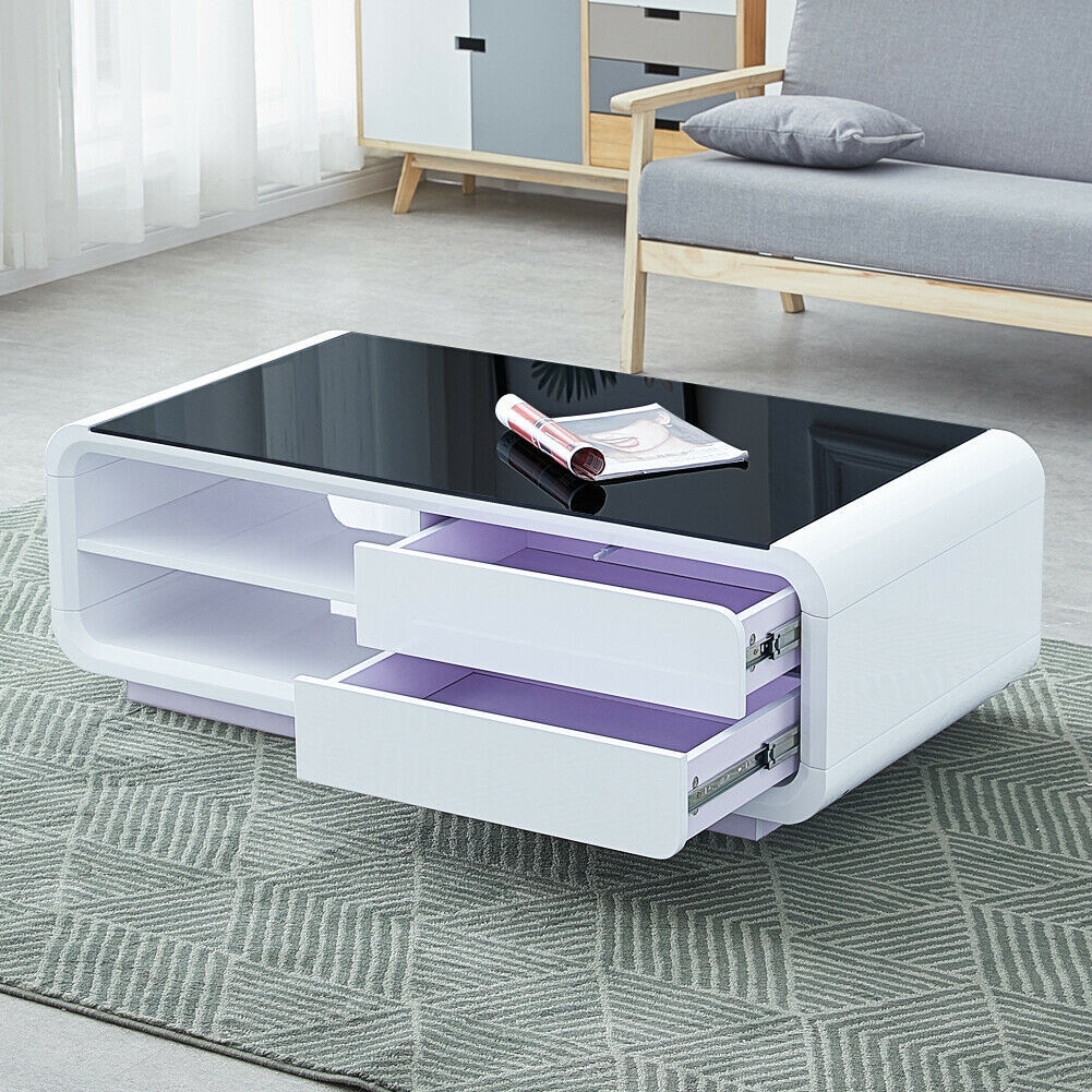 Liv coffee table with shop storage