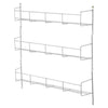 3 5 TIER FOR KITCHEN DOOR CUPBOARD STORAGE WALL SPICE HERB JAR RACK HOLDER