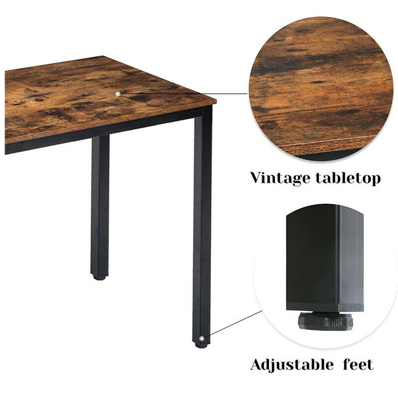 Bar Table Breakfast Kitchen Dining Room Vintage Industrial Furniture Table