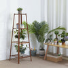 Bamboo 2/3/4 Tier Tall Plant Stand Pot Holder Garden Flower Rack Display Vintage