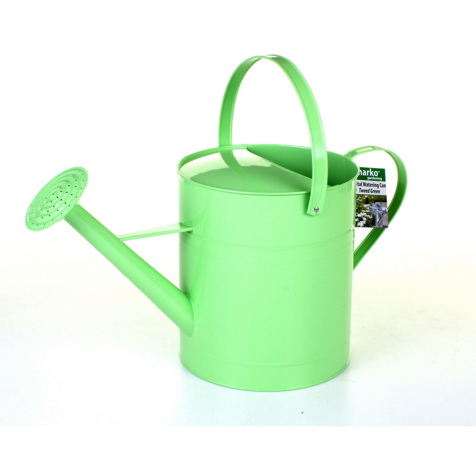 2L/10L Watering Can Metal Galvanised Steel Rose Garden Plants Water Green Cream