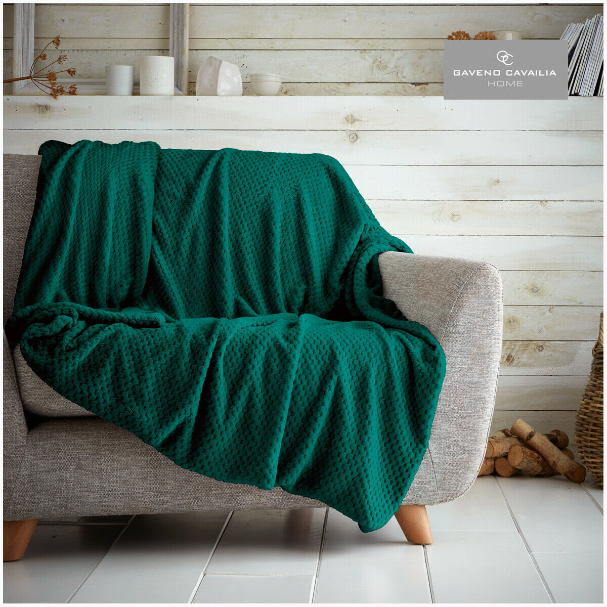 LUXURY TEDDY FLEECE POPCORN THROW OVER FOR SOFA BED BLANKET TRAVEL WARM & COSY