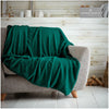 LUXURY TEDDY FLEECE POPCORN THROW OVER FOR SOFA BED BLANKET TRAVEL WARM & COSY