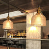 Vintage Industrial Retro Loft Style Glass Ceiling Wall Lamp Shade Pendant Light