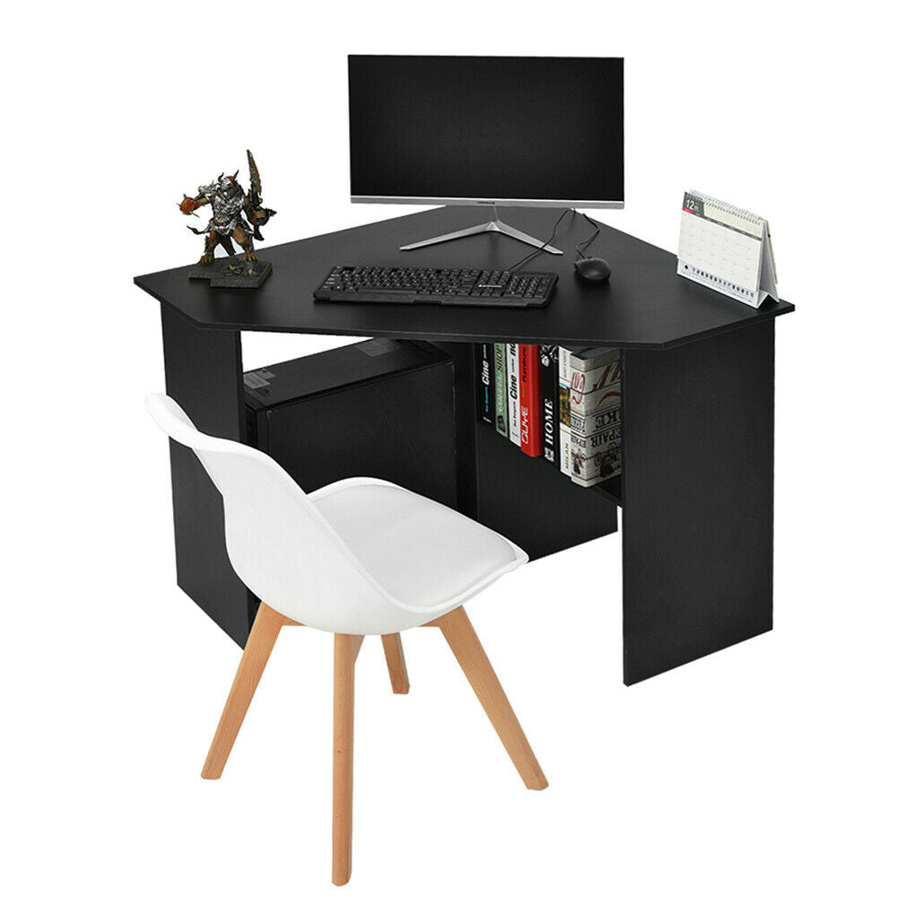 Panana Corner Computer Desk Compact Laptop Table Home Office Study Corner Desk