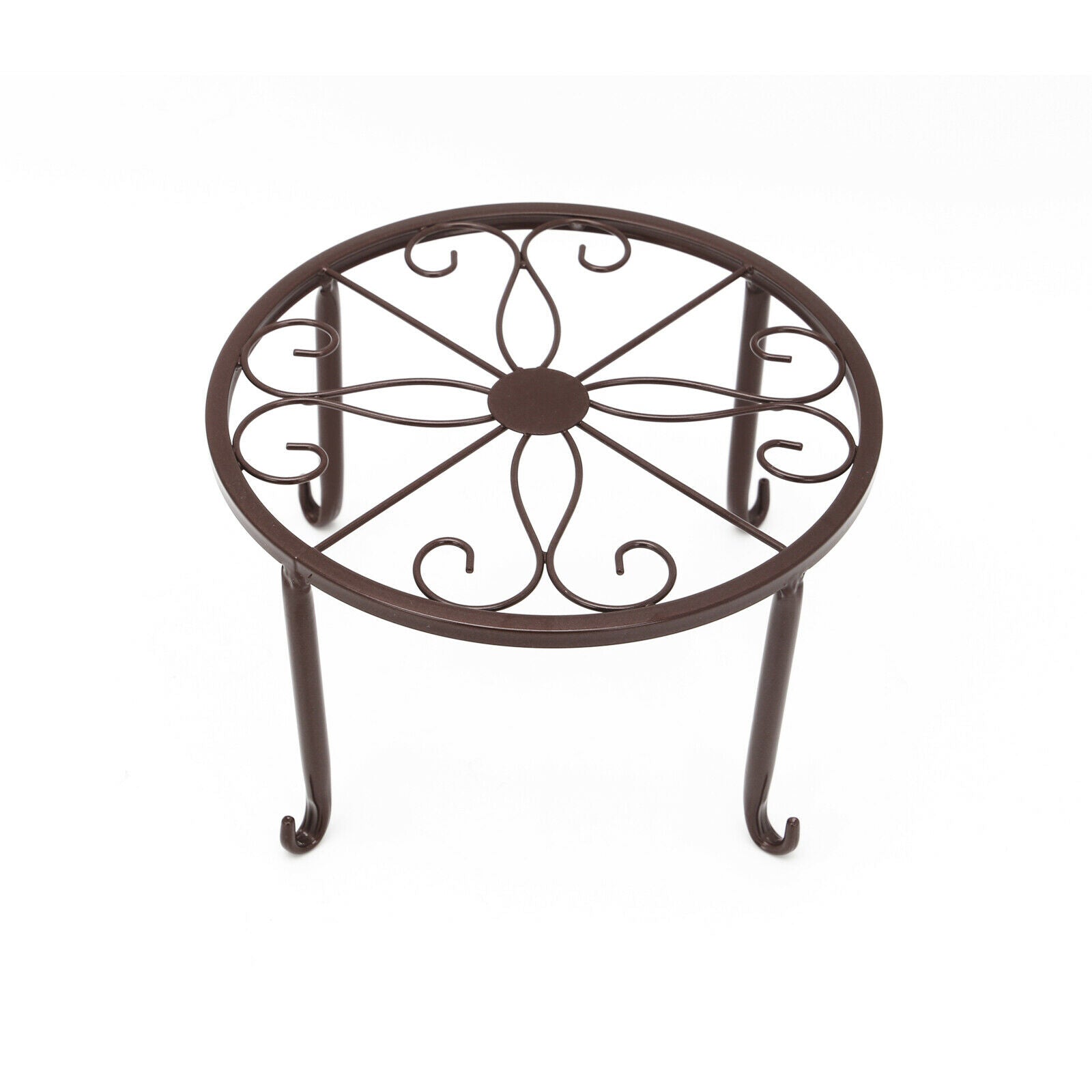 Metal Plant Pot Stand Flower Display Shelf Garden Balcony Outdoor Indoor UK