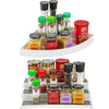 3 Tier Kitchen Shelf Pantry Storage Can Spice Jar Rack Plastic Shelves Organiser