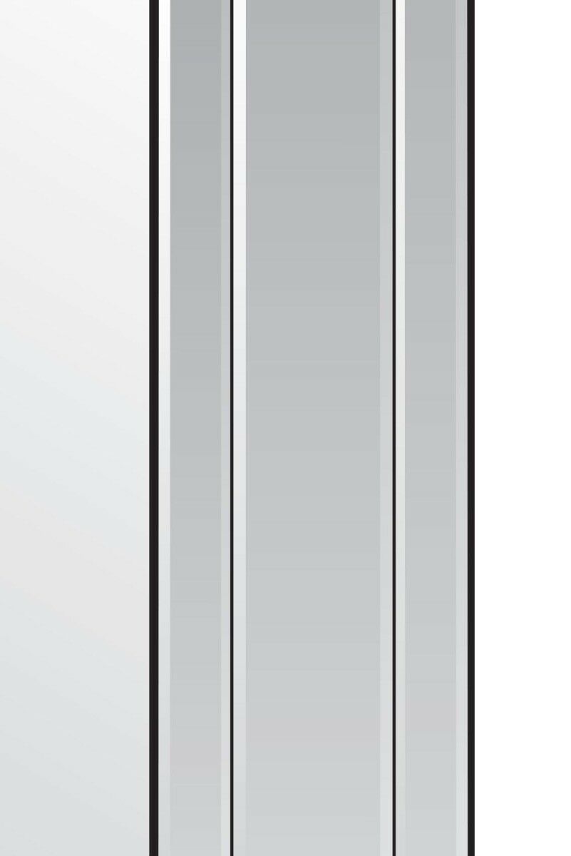 Large Wall Mirror Art Deco All Glass Rectangle Frameless 3ft X 2Ft 90cm X 60cm