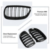 Car Front Bumper Grille Front Kidney Grill for BMW E92 2006-2009 3 Series Gloss