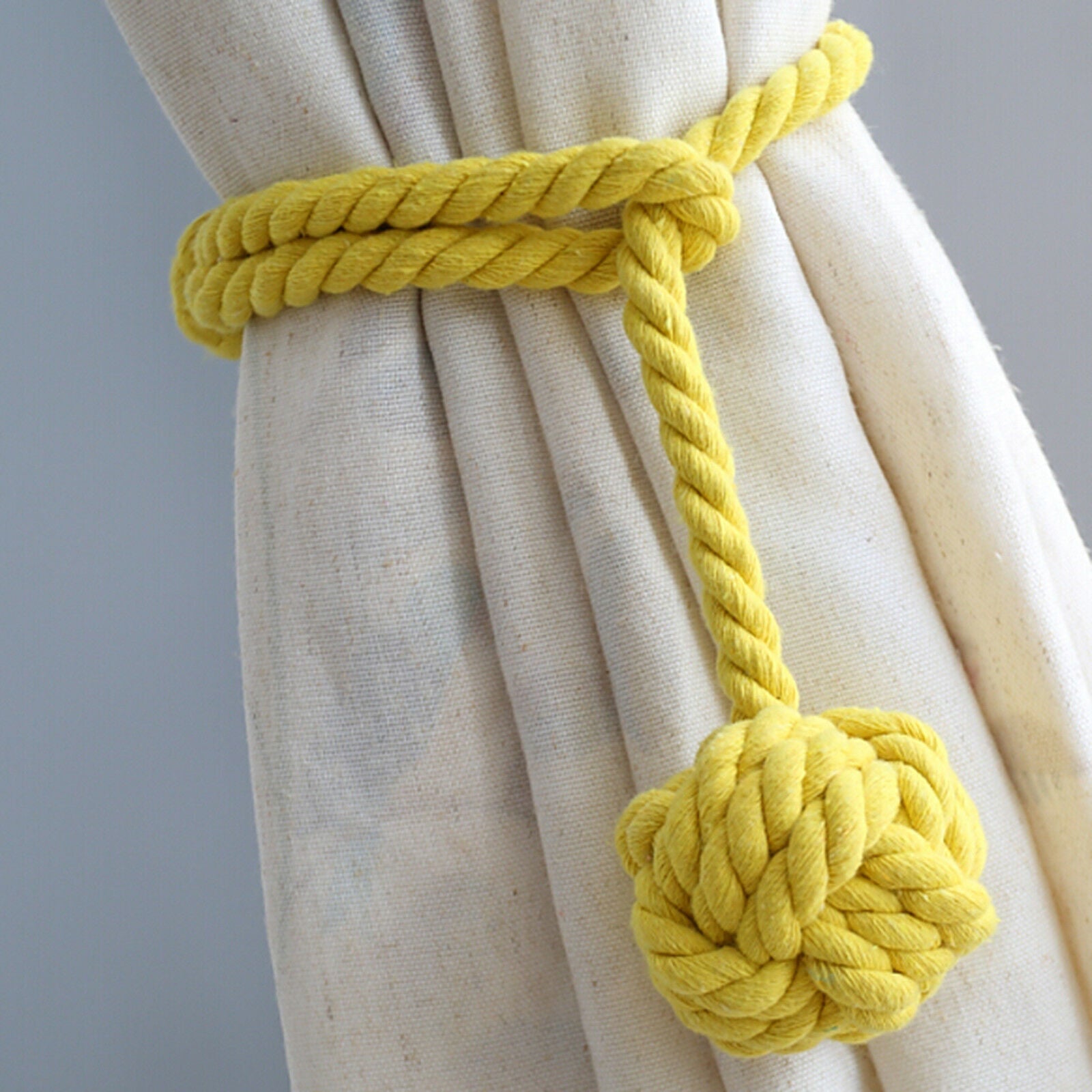 2Pcs curtain rope Ball Curtain Tie backs Holdbacks Curtains & Voiles UK
