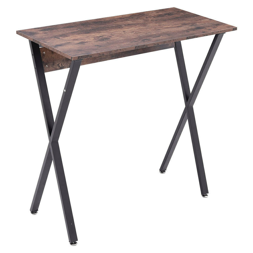 Industrial Rustic Wood Metal Bar Table Breakfast Bar Bistro Kitchen Dining Table
