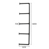 3-5.5 Tier Industrial Wall Rack Pipe Hanging Storage Display Shelving Bracket UK