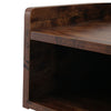 Rustic Wood Bedside Cabinet Side Table Industrial Bedroom Storage Nightstand